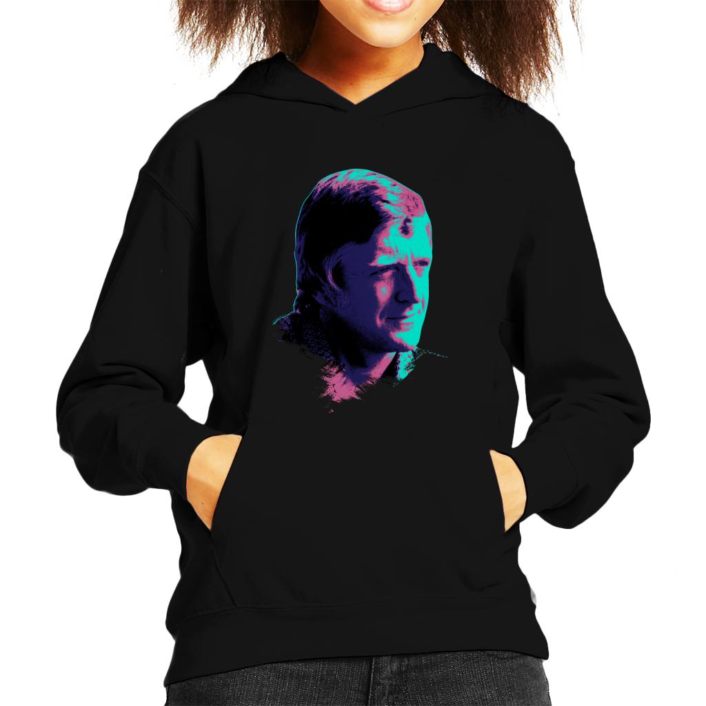 TV Times Michael Parkinson 1976 Pop Art Stylised Kids Hooded Sweatshirt-ALL + EVERY