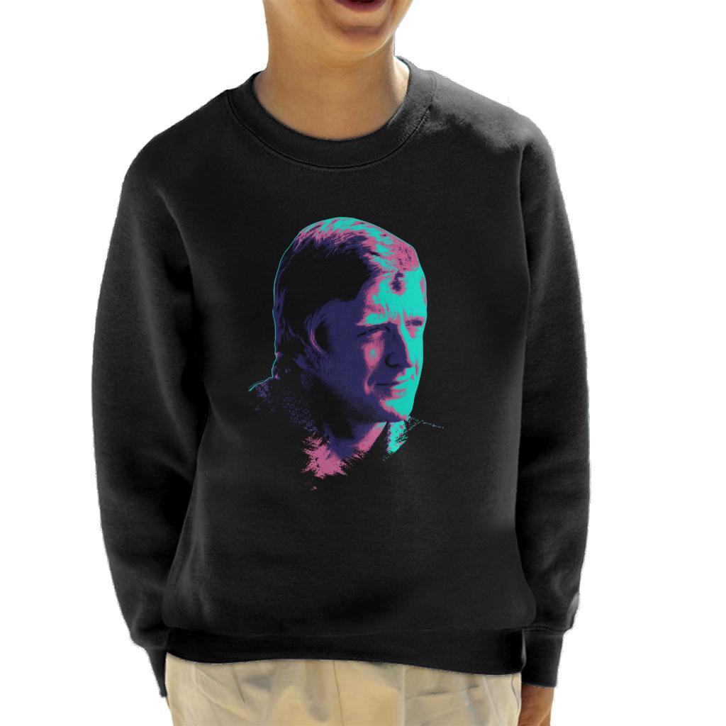 TV Times Michael Parkinson 1976 Pop Art Stylised Kids Sweatshirt-ALL + EVERY