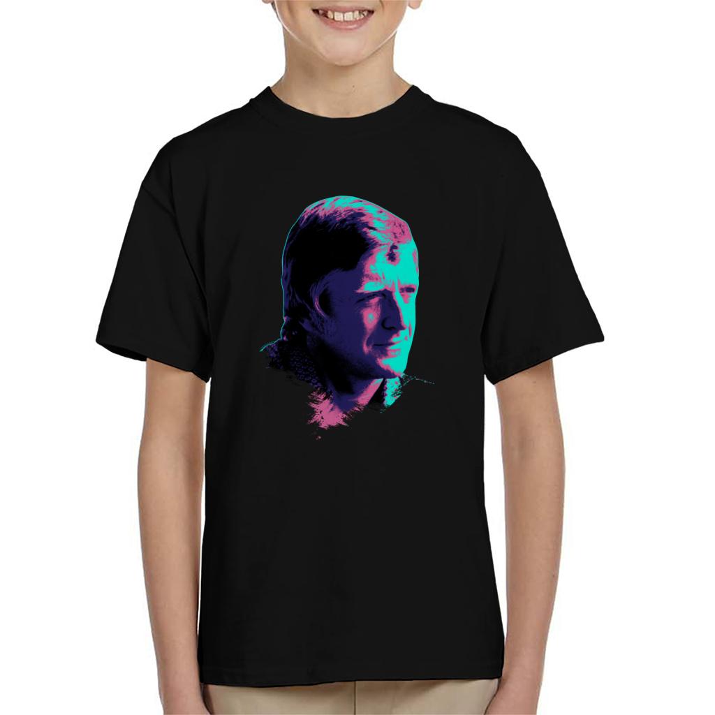 TV Times Michael Parkinson 1976 Pop Art Stylised Kids T-Shirt-ALL + EVERY