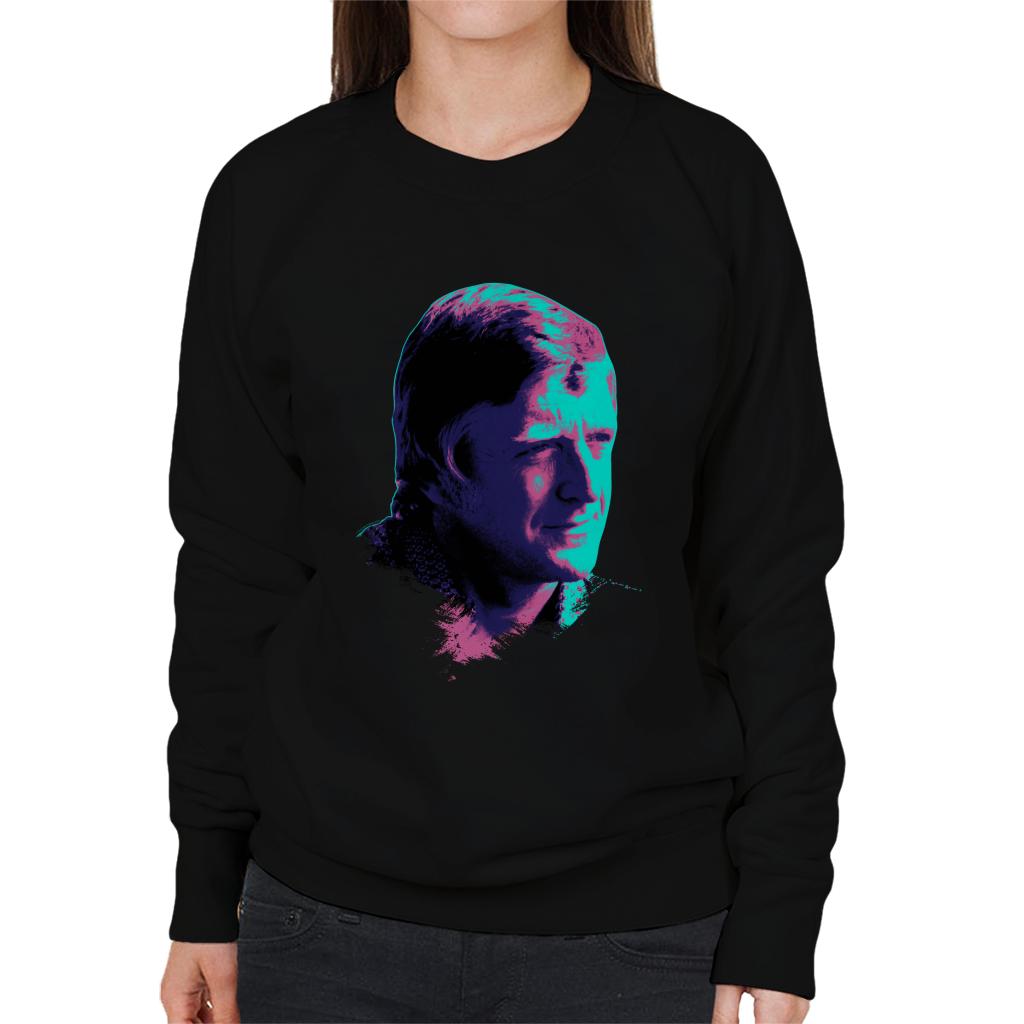 TV Times Michael Parkinson 1976 Pop Art Stylised Women's Sweatshirt-ALL + EVERY