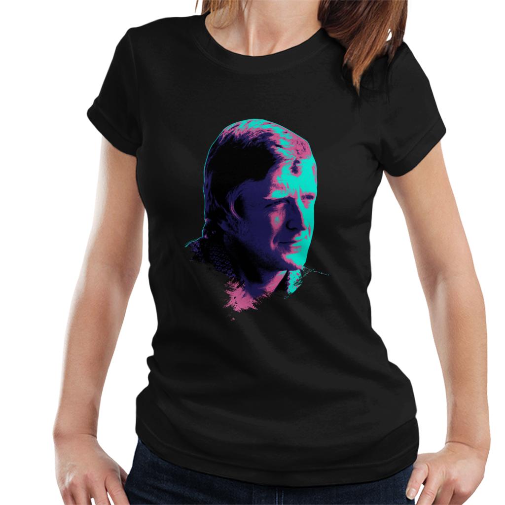 TV Times Michael Parkinson 1976 Pop Art Stylised Women's T-Shirt-ALL + EVERY