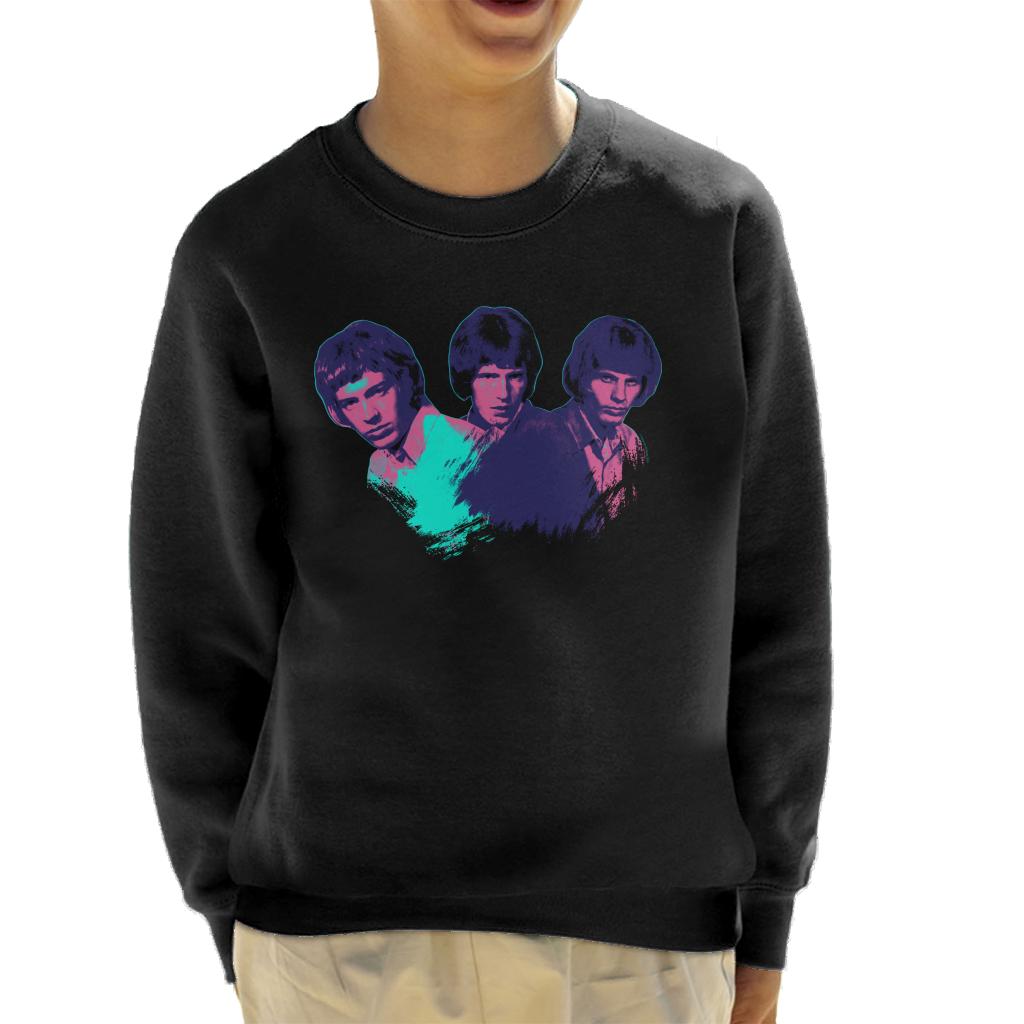 TV Times Walker Brothers Portrait Pop Art Stylised Kids Sweatshirt-ALL + EVERY