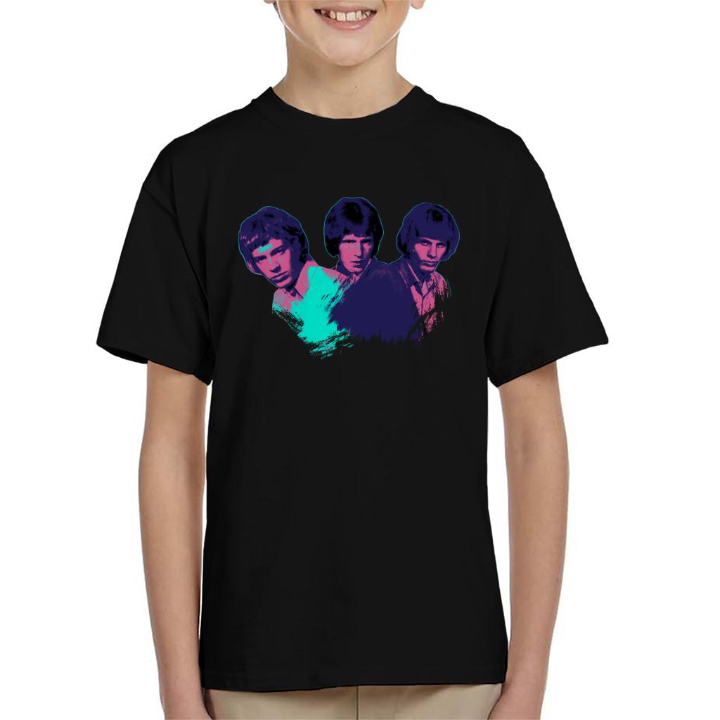 TV Times Walker Brothers Portrait Pop Art Stylised Kids T-Shirt-ALL + EVERY