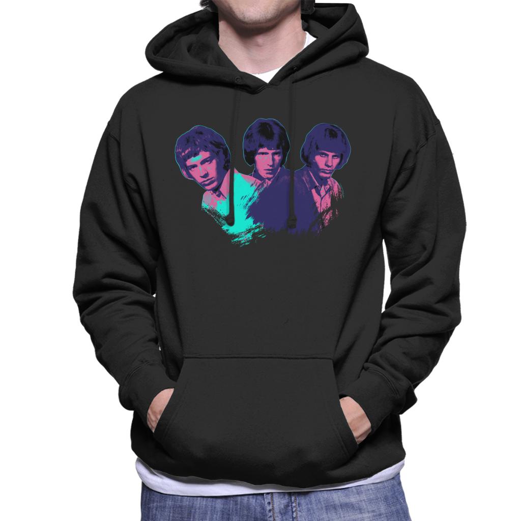 TV Times Walker Brothers Portrait Pop Art Stylised Men's Hooded Sweatshirt-ALL + EVERY