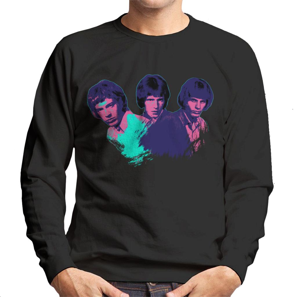 TV Times Walker Brothers Portrait Pop Art Stylised Men's Sweatshirt-ALL + EVERY