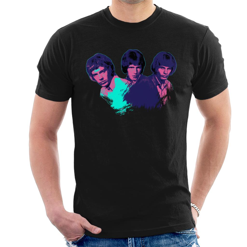 TV Times Walker Brothers Portrait Pop Art Stylised Men's T-Shirt-ALL + EVERY