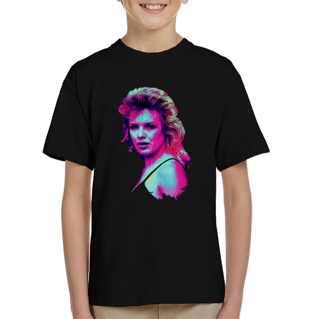 TV Times Kim Wilde 1983 Pop Art Stylised Kids T-Shirt-ALL + EVERY