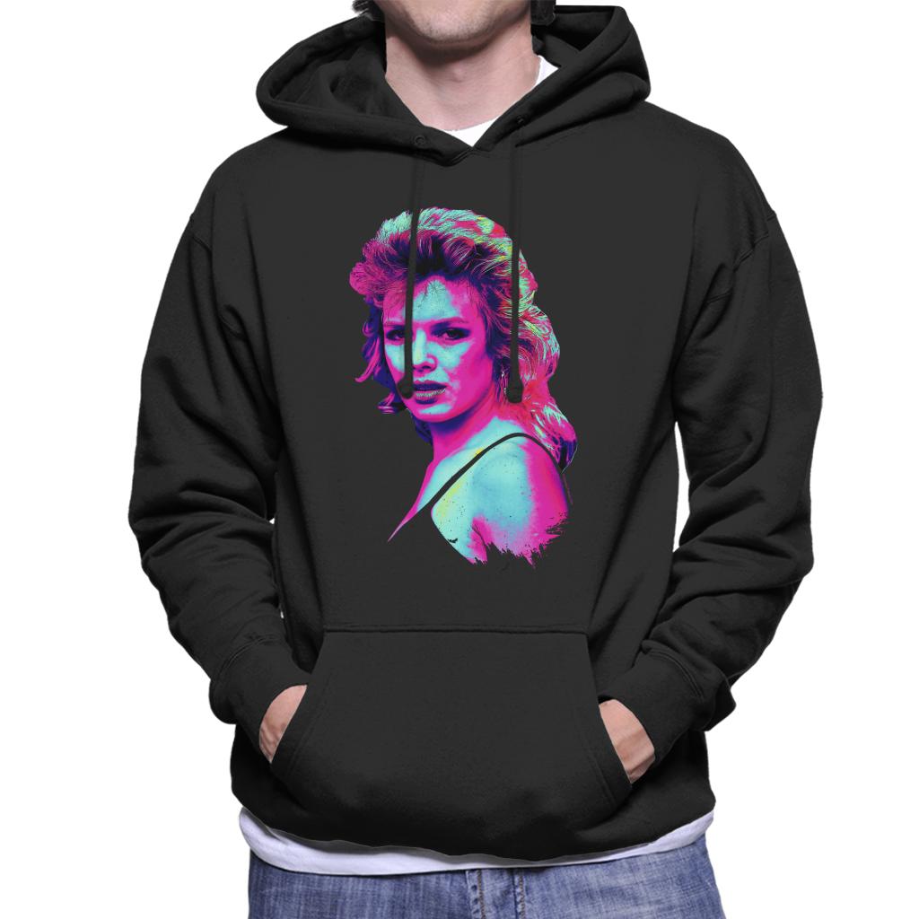 TV Times Kim Wilde 1983 Pop Art Stylised Men's Hooded Sweatshirt-ALL + EVERY