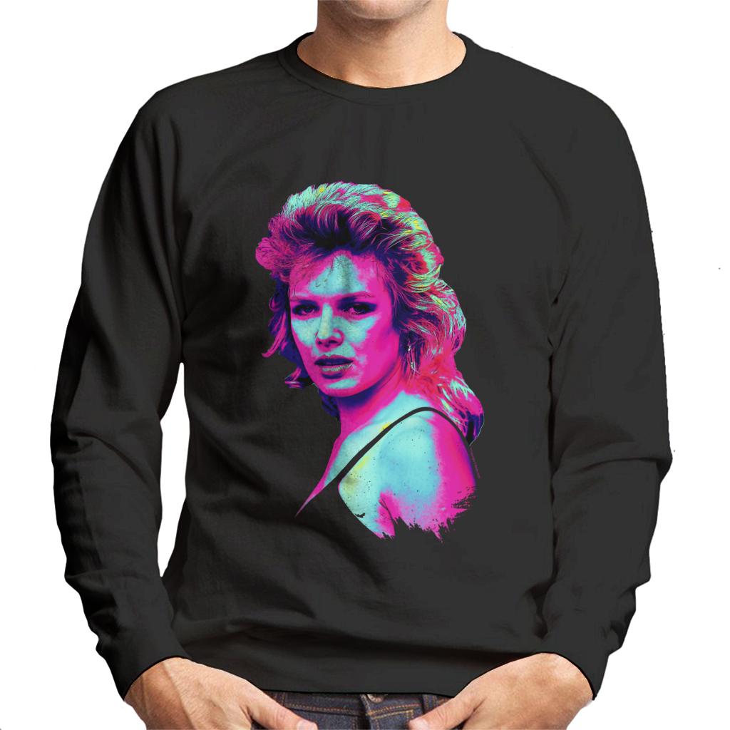 TV Times Kim Wilde 1983 Pop Art Stylised Men's Sweatshirt-ALL + EVERY