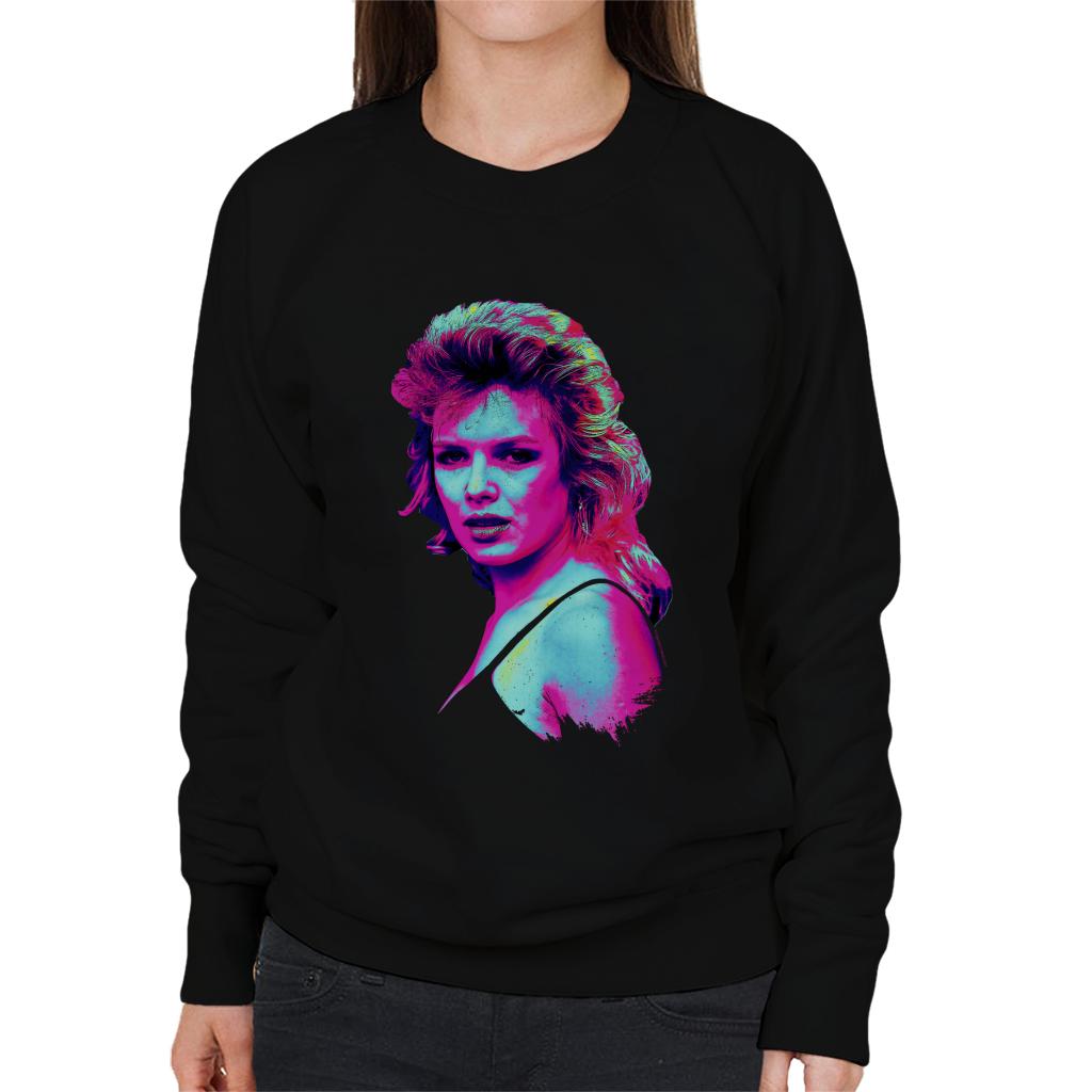 TV Times Kim Wilde 1983 Pop Art Stylised Women's Sweatshirt-ALL + EVERY