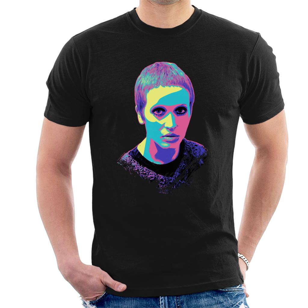 TV Times Actress & Singer Julie Driscoll Pop Art Stylised Men's T-Shirt-ALL + EVERY