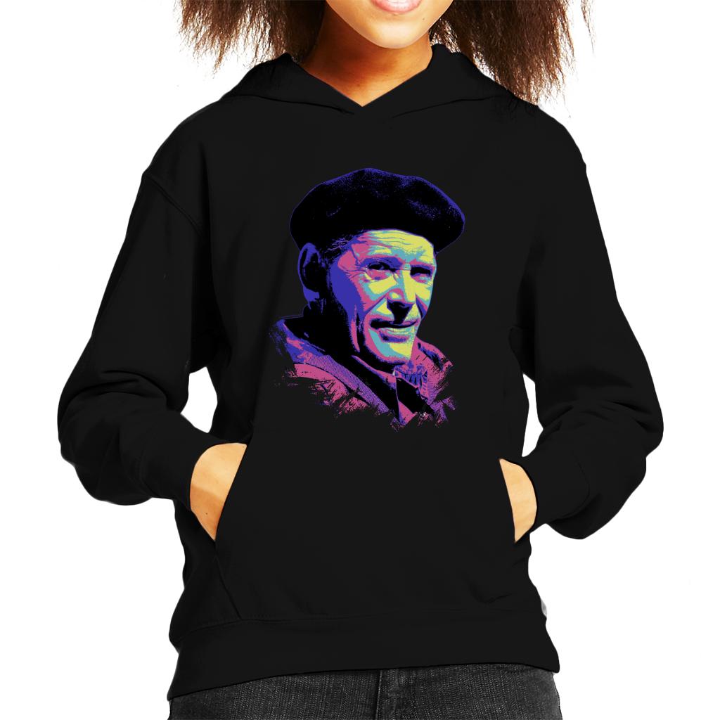 TV Times Peter O Toole Pop Art Stylised Kids Hooded Sweatshirt-ALL + EVERY