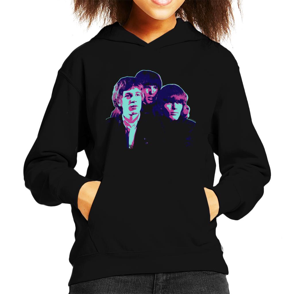 TV Times Walker Brothers Band Portrait Pop Art Stylised Kids Hooded Sweatshirt-ALL + EVERY