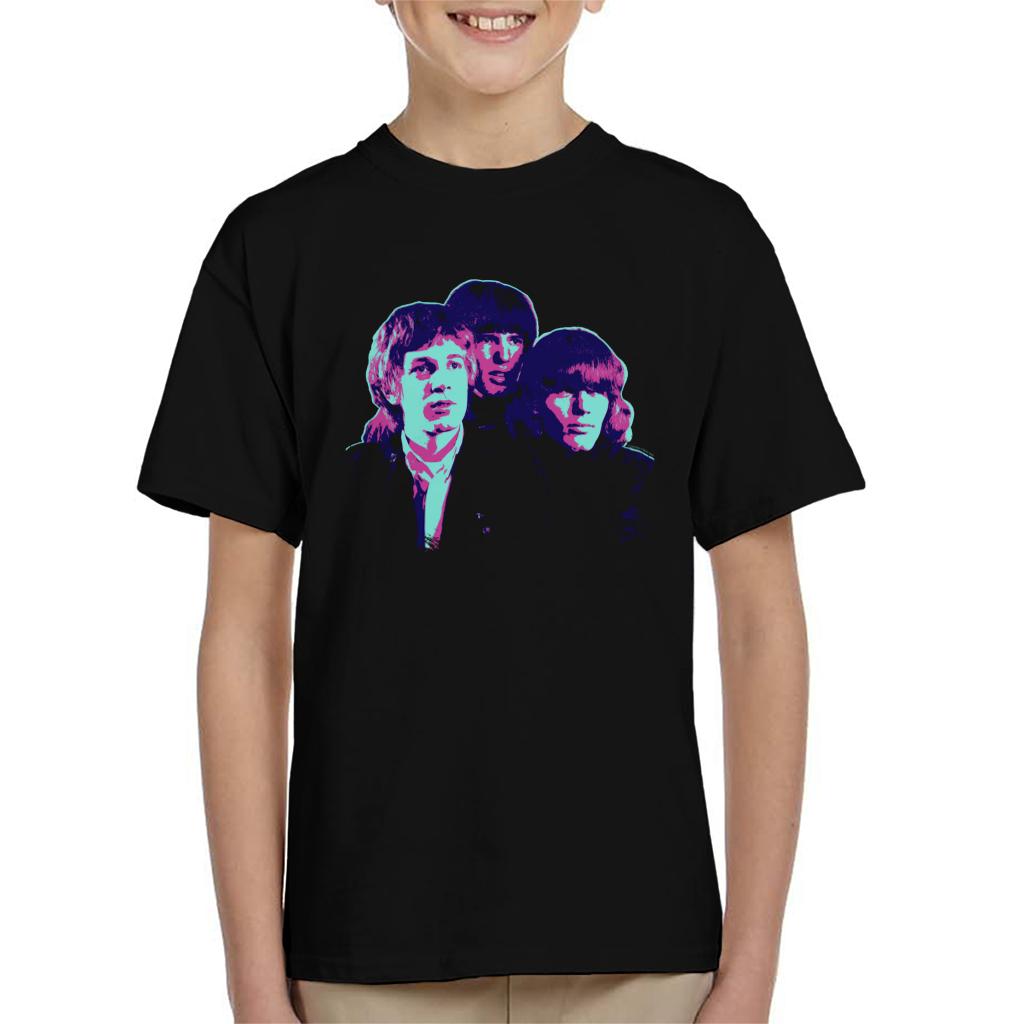 TV Times Walker Brothers Band Portrait Pop Art Stylised Kids T-Shirt-ALL + EVERY