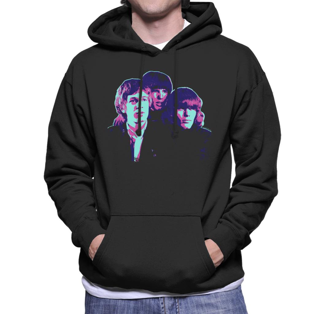 TV Times Walker Brothers Band Portrait Pop Art Stylised Men's Hooded Sweatshirt-ALL + EVERY