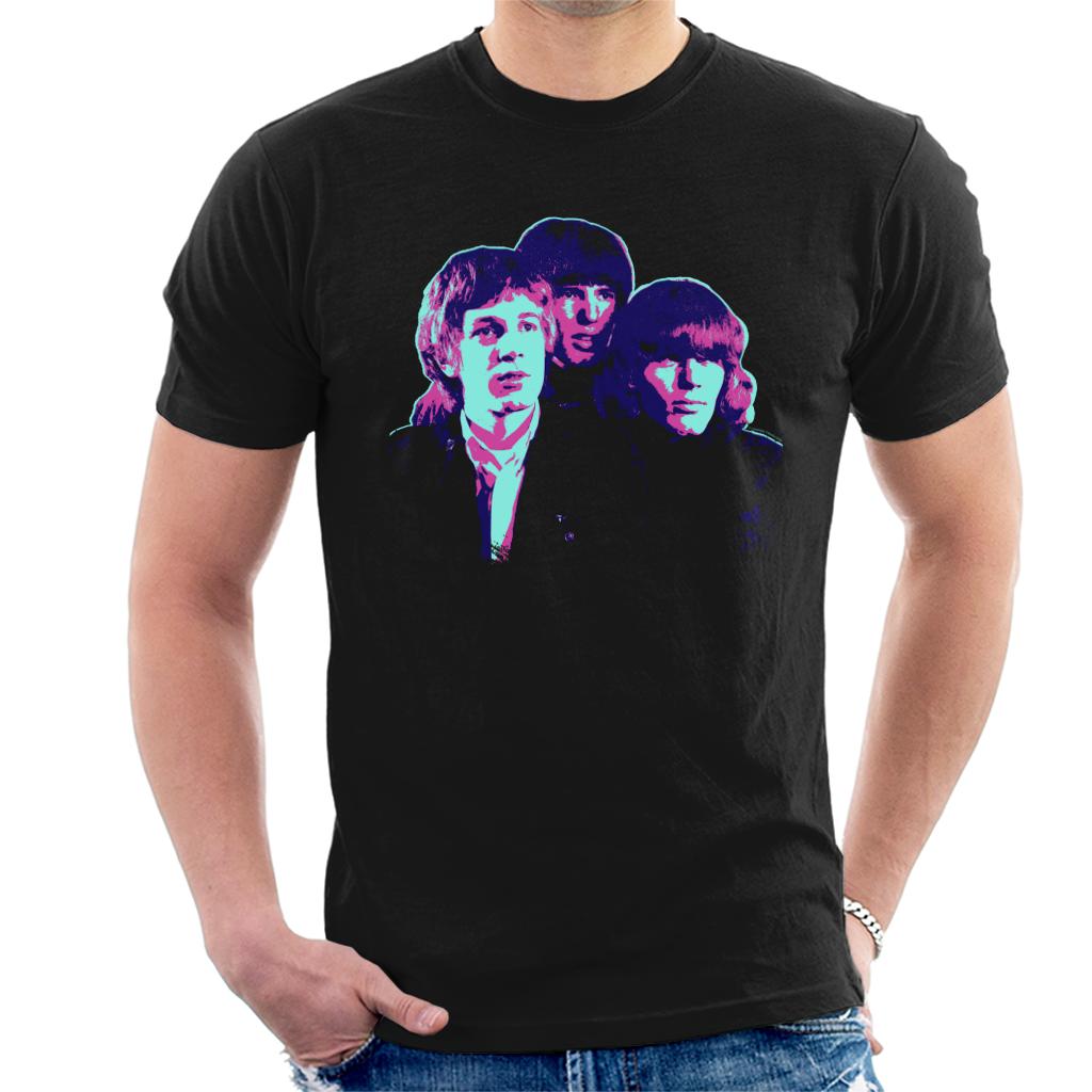 TV Times Walker Brothers Band Portrait Pop Art Stylised Men's T-Shirt-ALL + EVERY