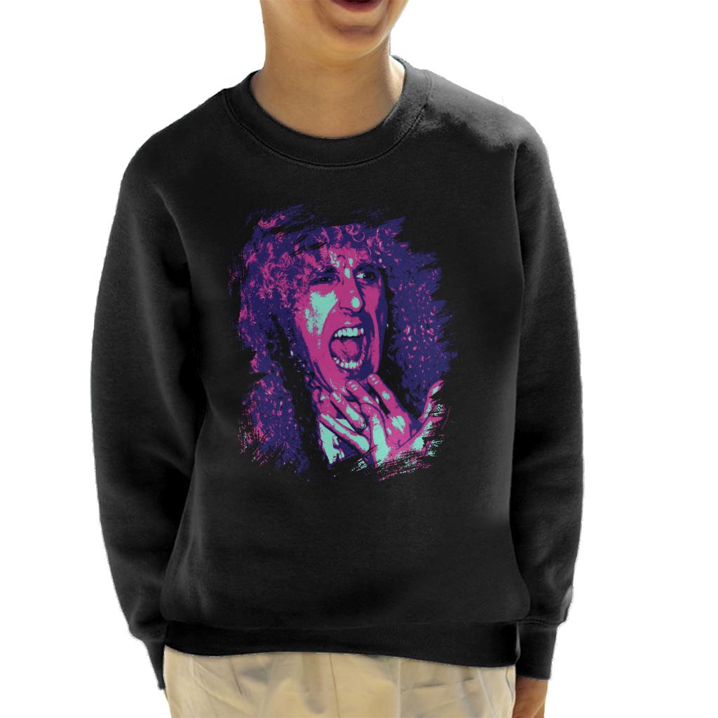 TV Times Twisted Sister Dee Snider Pop Art Stylised Kids Sweatshirt-ALL + EVERY