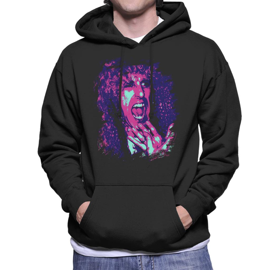 TV Times Twisted Sister Dee Snider Pop Art Stylised Men's Hooded Sweatshirt-ALL + EVERY