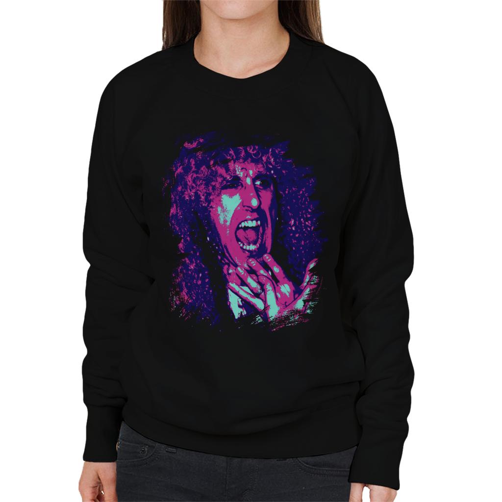 TV Times Twisted Sister Dee Snider Pop Art Stylised Women's Sweatshirt-ALL + EVERY