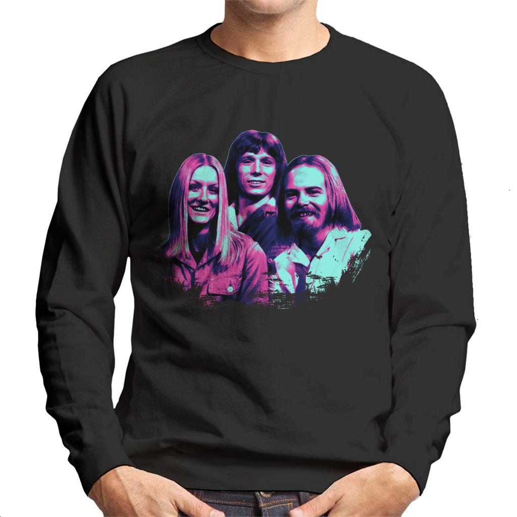 TV Times Music Trio For Rainbow Pop Art Stylised Men's Sweatshirt-ALL + EVERY