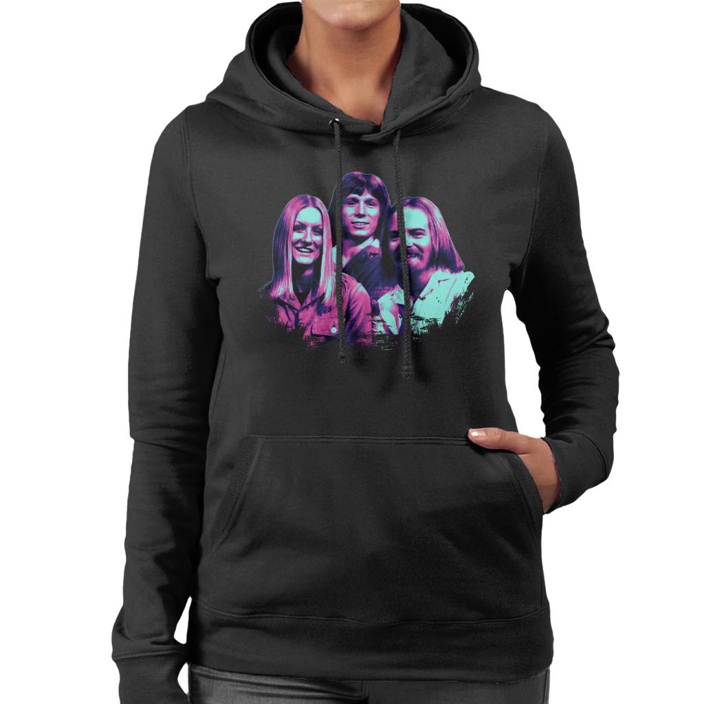 TV Times Music Trio For Rainbow Pop Art Stylised Women's Hooded Sweatshirt-ALL + EVERY