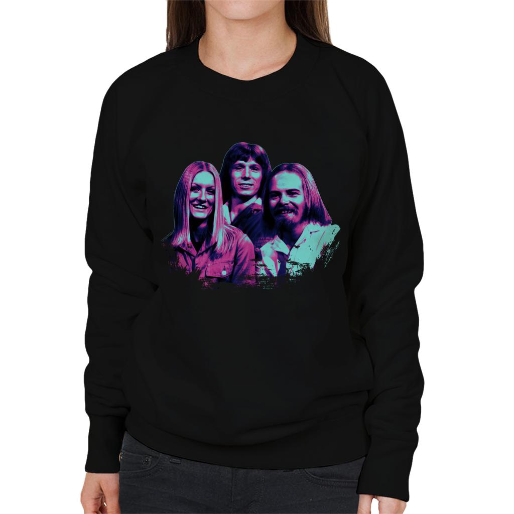 TV Times Music Trio For Rainbow Pop Art Stylised Women's Sweatshirt-ALL + EVERY