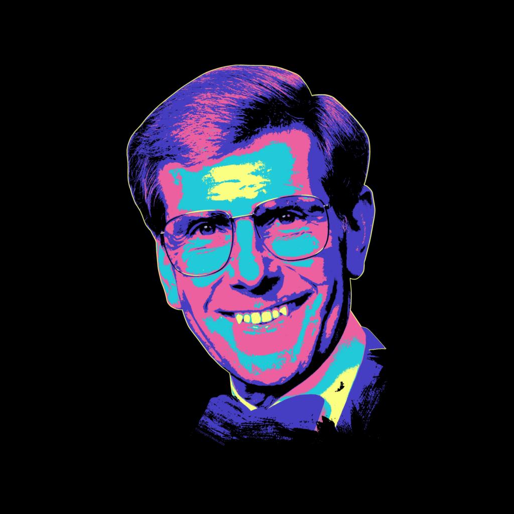 TV Times Presenter Bob Holness Pop Art Stylised Men's T-Shirt-ALL + EVERY