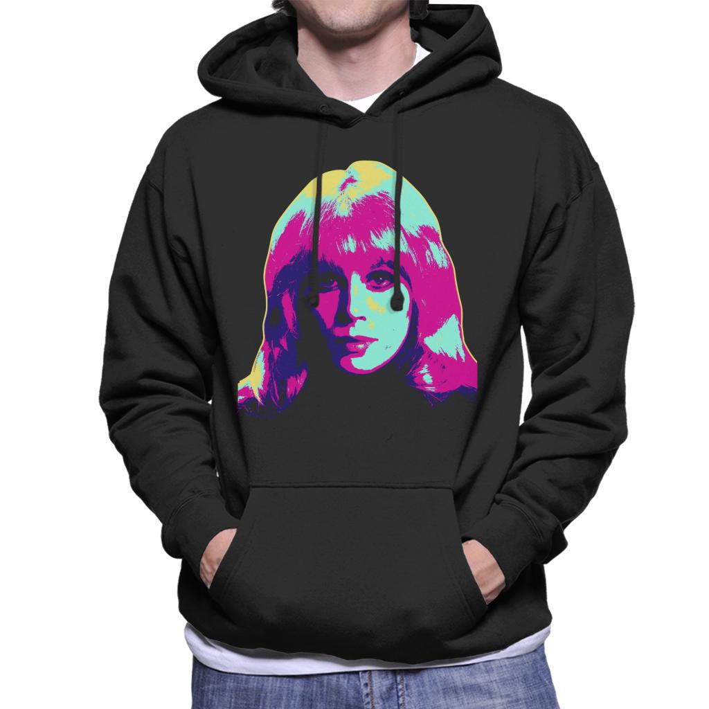 TV Times Joanna Lumley Sapphire And Steel 1979 Pop Art Stylised Men's Hooded Sweatshirt-ALL + EVERY