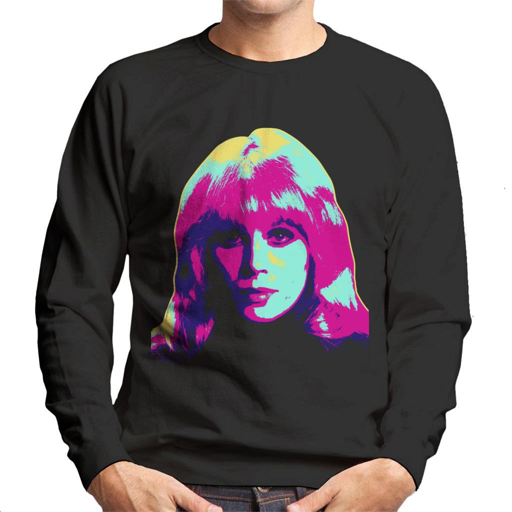 TV Times Joanna Lumley Sapphire And Steel 1979 Pop Art Stylised Men's Sweatshirt-ALL + EVERY