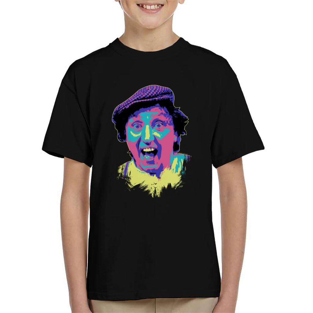 TV Times Comedian Ken Dodd 1978 Pop Art Stylised Kids T-Shirt-ALL + EVERY