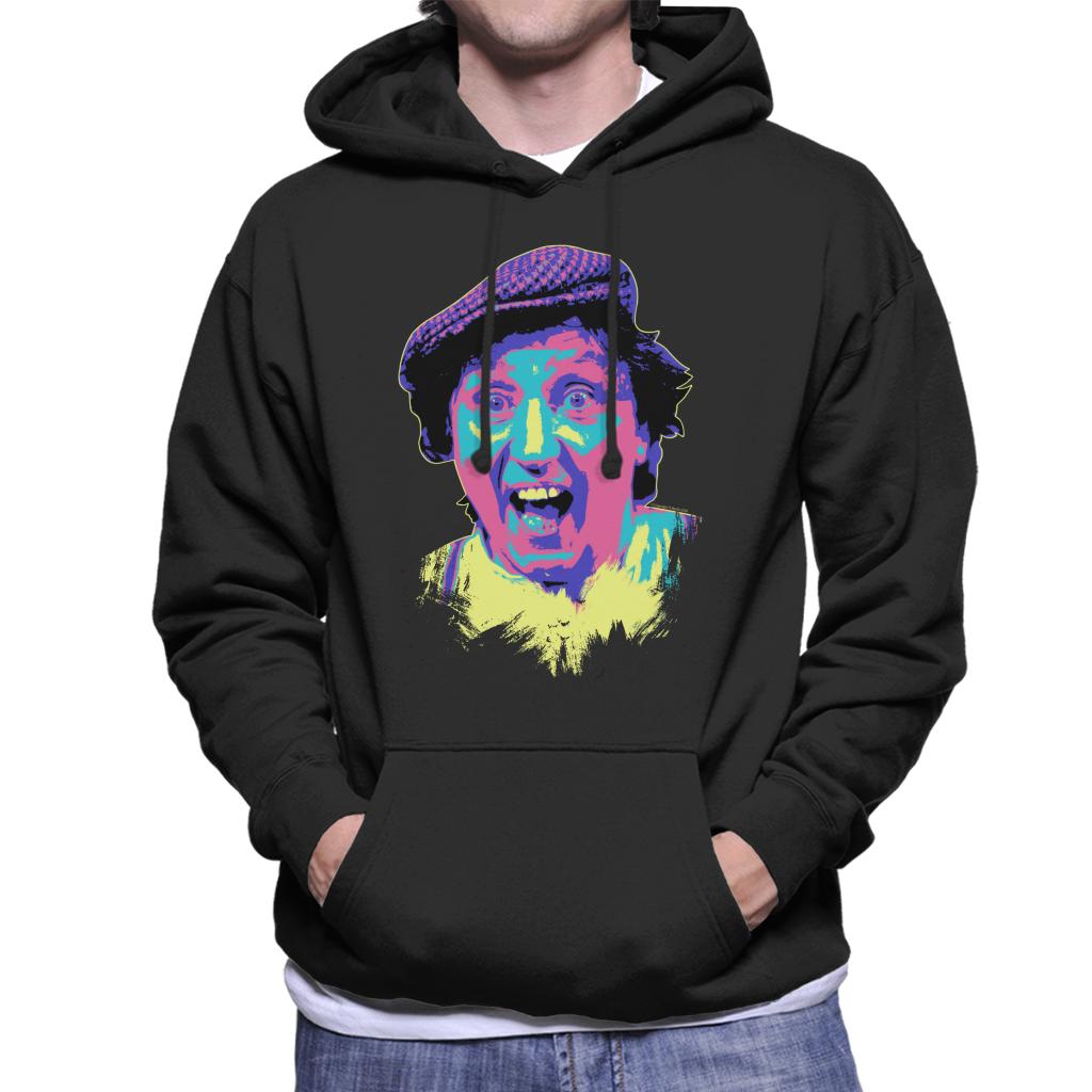 TV Times Comedian Ken Dodd 1978 Pop Art Stylised Men's Hooded Sweatshirt-ALL + EVERY