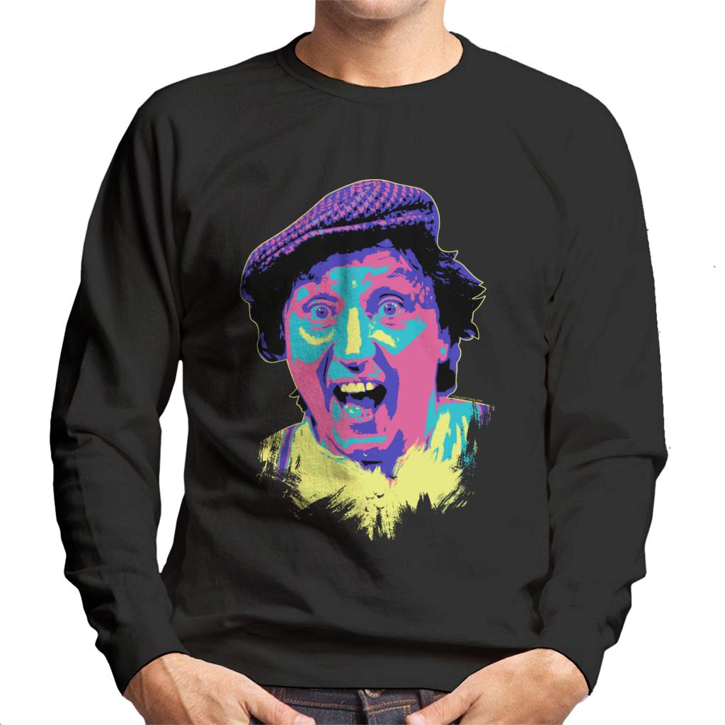 TV Times Comedian Ken Dodd 1978 Pop Art Stylised Men's Sweatshirt-ALL + EVERY