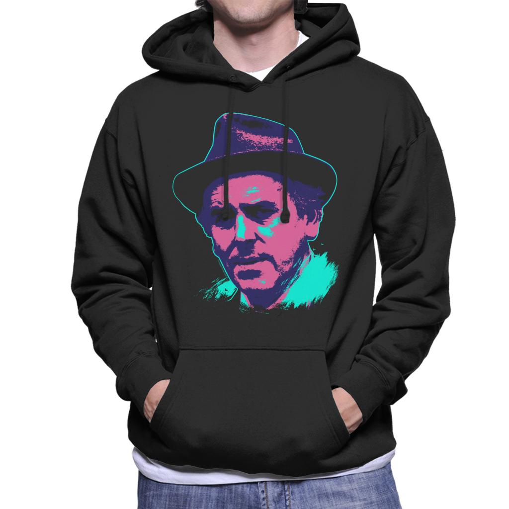 TV Times Actor George Cole Minder 1982 Pop Art Stylised Men's Hooded Sweatshirt-ALL + EVERY