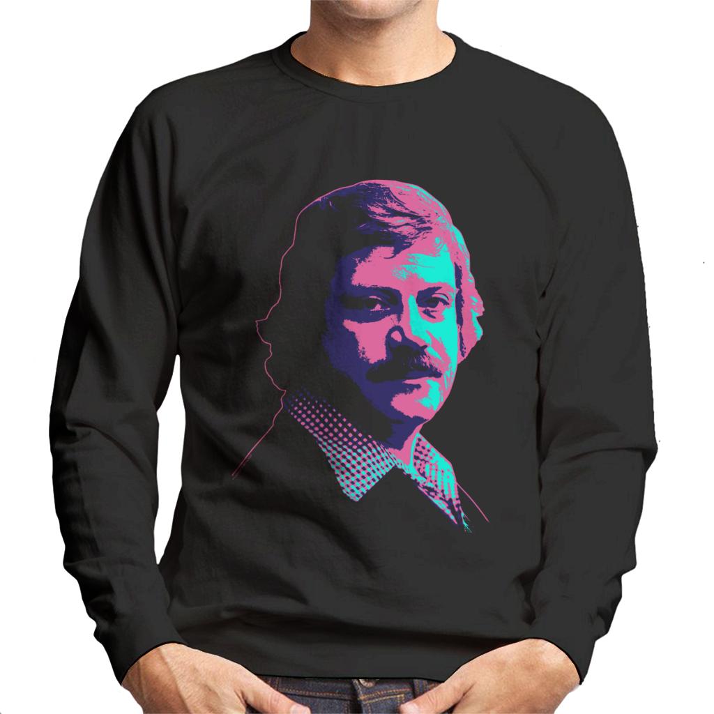 TV Times Actor Oliver Reed 1978 Pop Art Stylised Men's Sweatshirt-ALL + EVERY