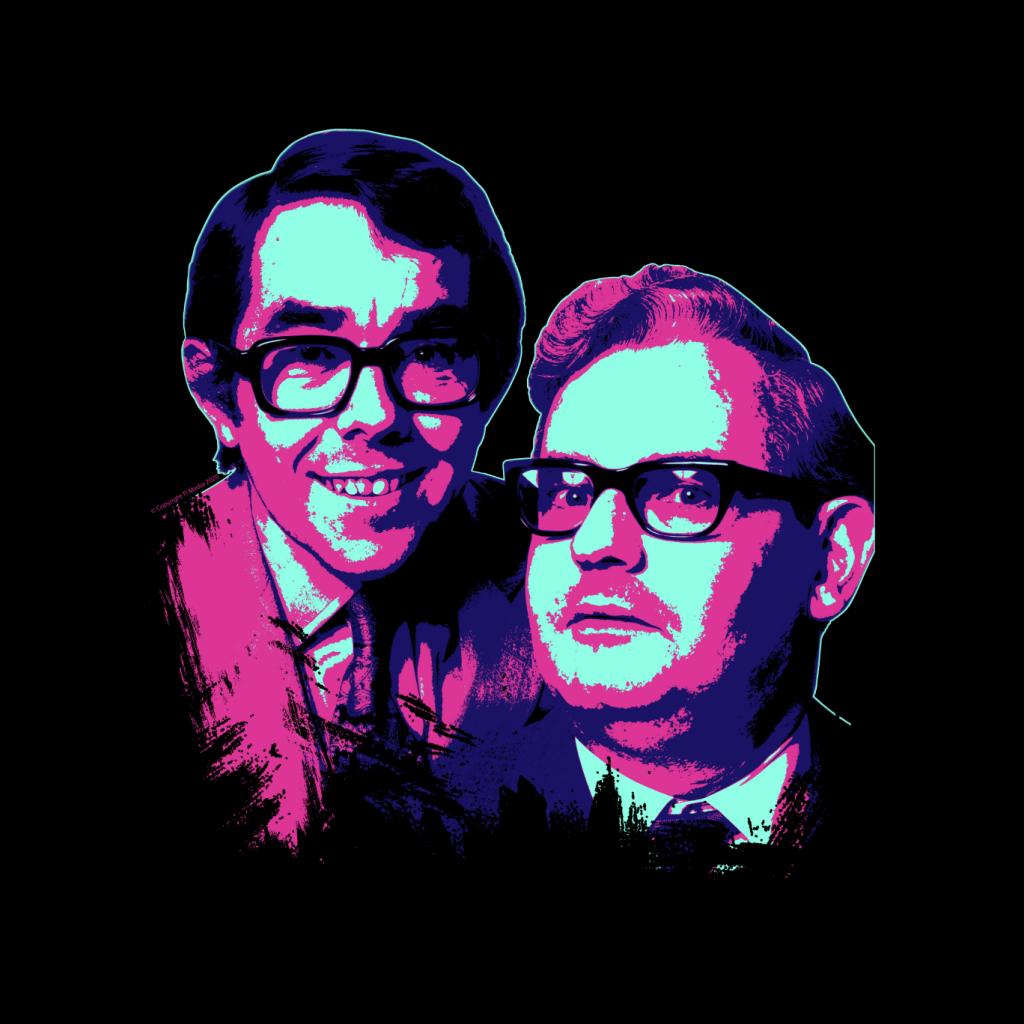 TV Times Two Ronnies Comedy Duo 1969 Pop Art Stylised Men's T-Shirt-ALL + EVERY