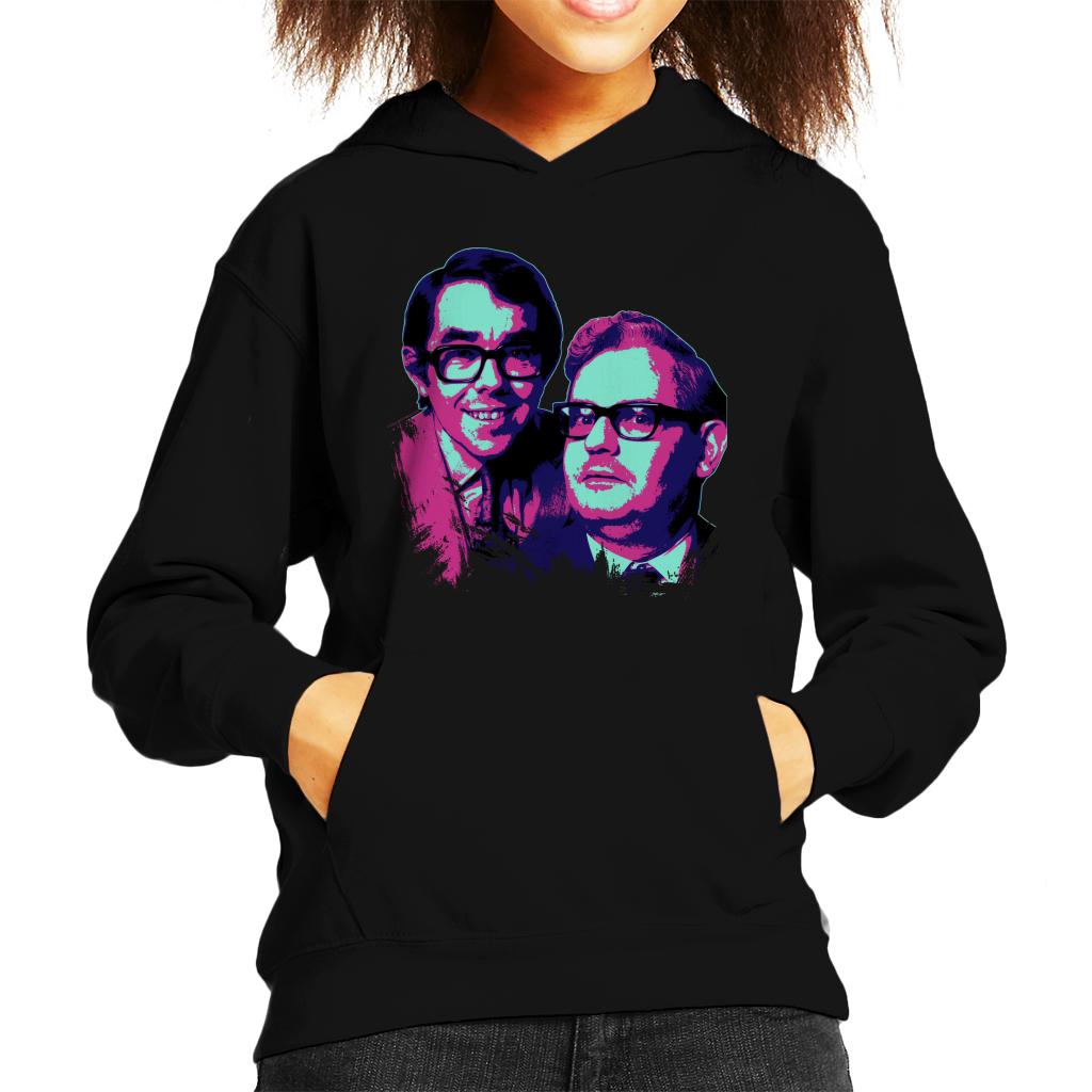 TV Times Two Ronnies Comedy Duo 1969 Pop Art Stylised Kids Hooded Sweatshirt-ALL + EVERY