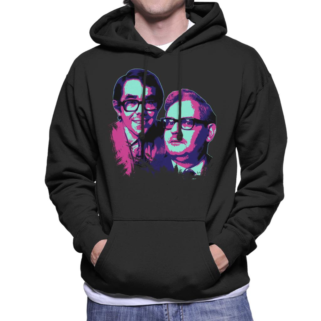 TV Times Two Ronnies Comedy Duo 1969 Pop Art Stylised Men's Hooded Sweatshirt-ALL + EVERY