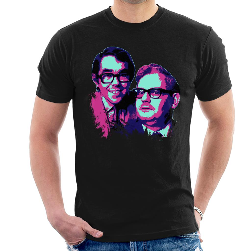 TV Times Two Ronnies Comedy Duo 1969 Pop Art Stylised Men's T-Shirt-ALL + EVERY