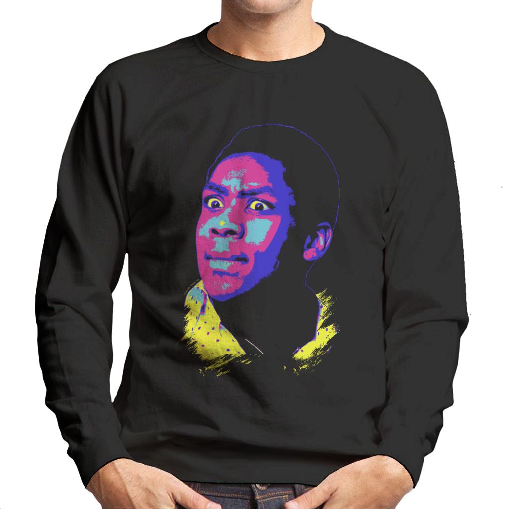 TV Times Lenny Henry 1976 Pop Art Stylised Men's Sweatshirt-ALL + EVERY