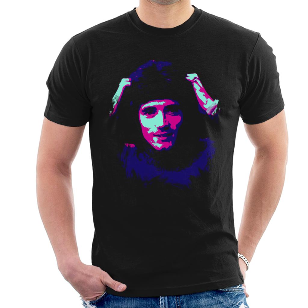 TV Times Footballer Kevin Keegan Pop Art Stylised Men's T-Shirt-ALL + EVERY