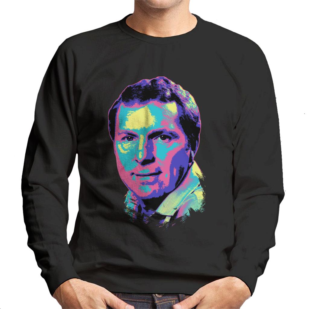 TV Times Bobby Moore Ex Footballer Pop Art Stylised Men's Sweatshirt-ALL + EVERY