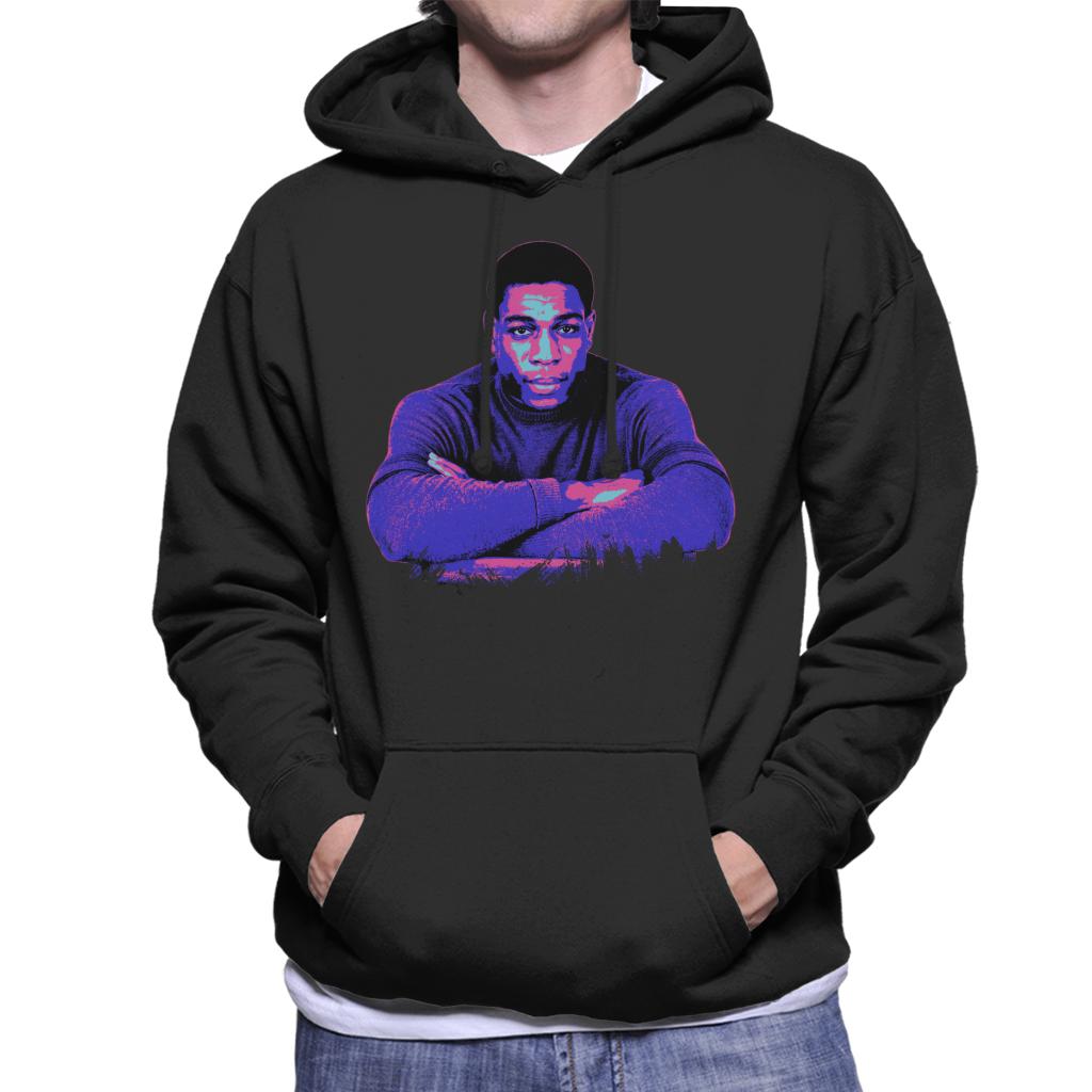 TV Times Frank Bruno 1985 Pop Art Stylised Men's Hooded Sweatshirt-ALL + EVERY