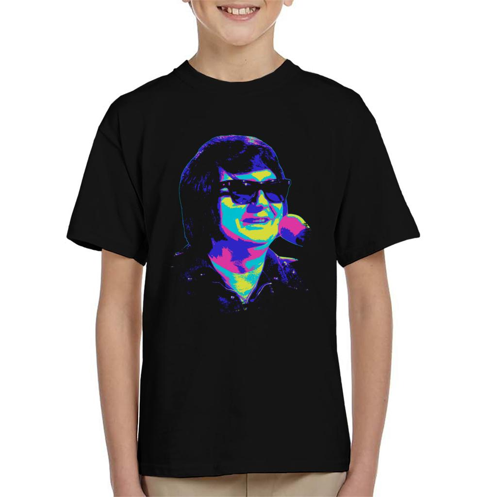 TV Times Roy Orbison Sunglasses Pop Art Stylised Kids T-Shirt-ALL + EVERY