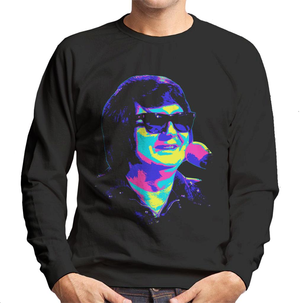 TV Times Roy Orbison Sunglasses Pop Art Stylised Men's Sweatshirt-ALL + EVERY