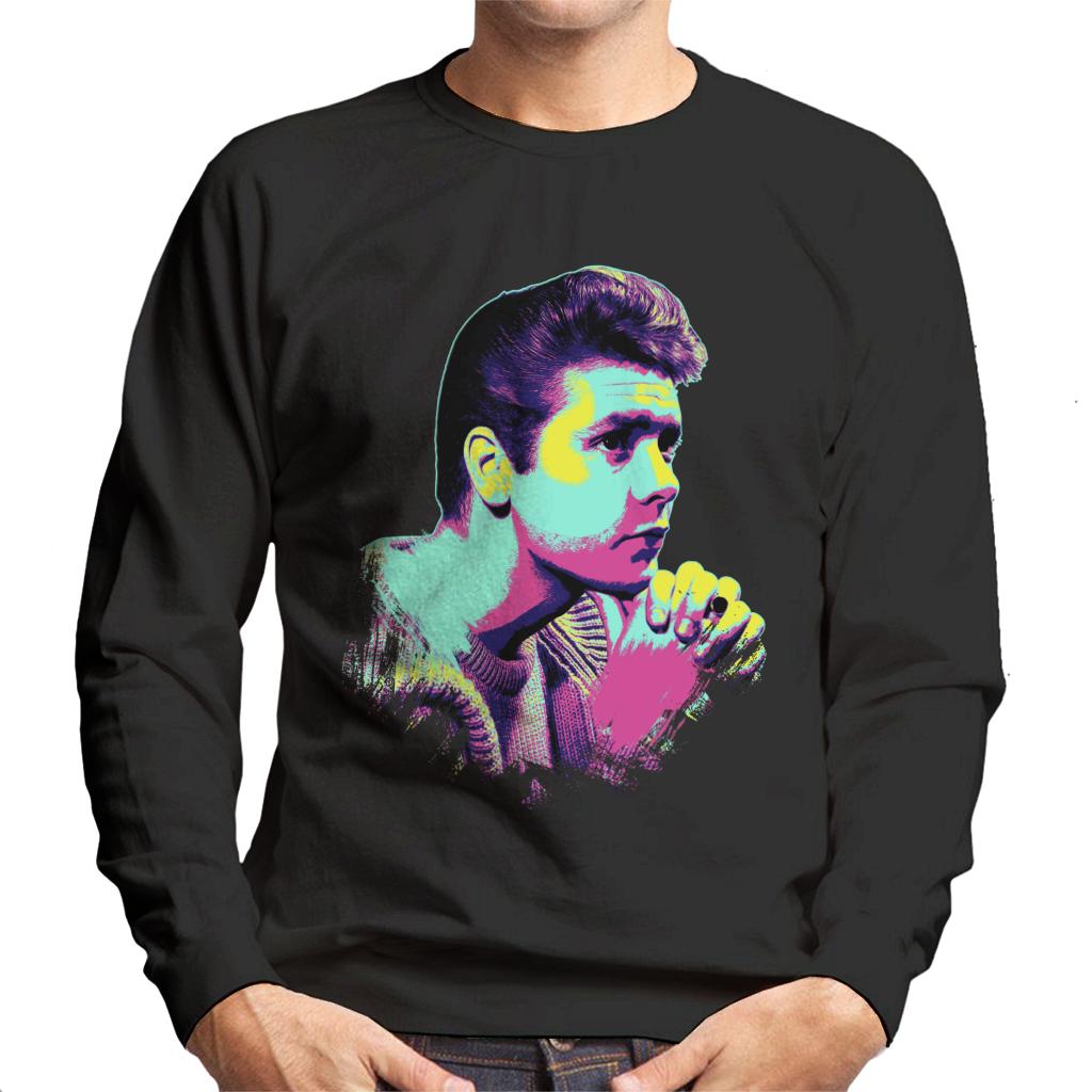 TV Times Singer Cliff Richard Pop Art Stylised Men's Sweatshirt-ALL + EVERY