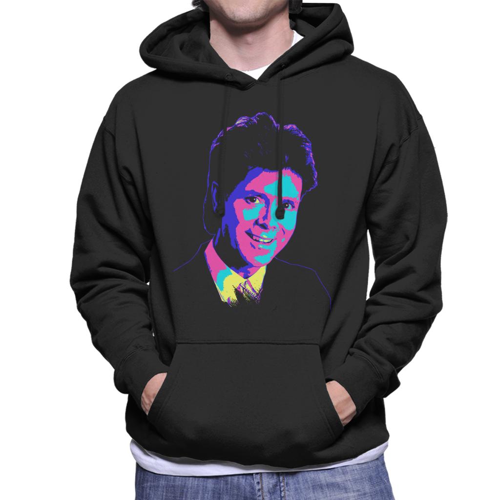 TV Times Cliff Richard TVT Award Pop Art Stylised Men's Hooded Sweatshirt-ALL + EVERY