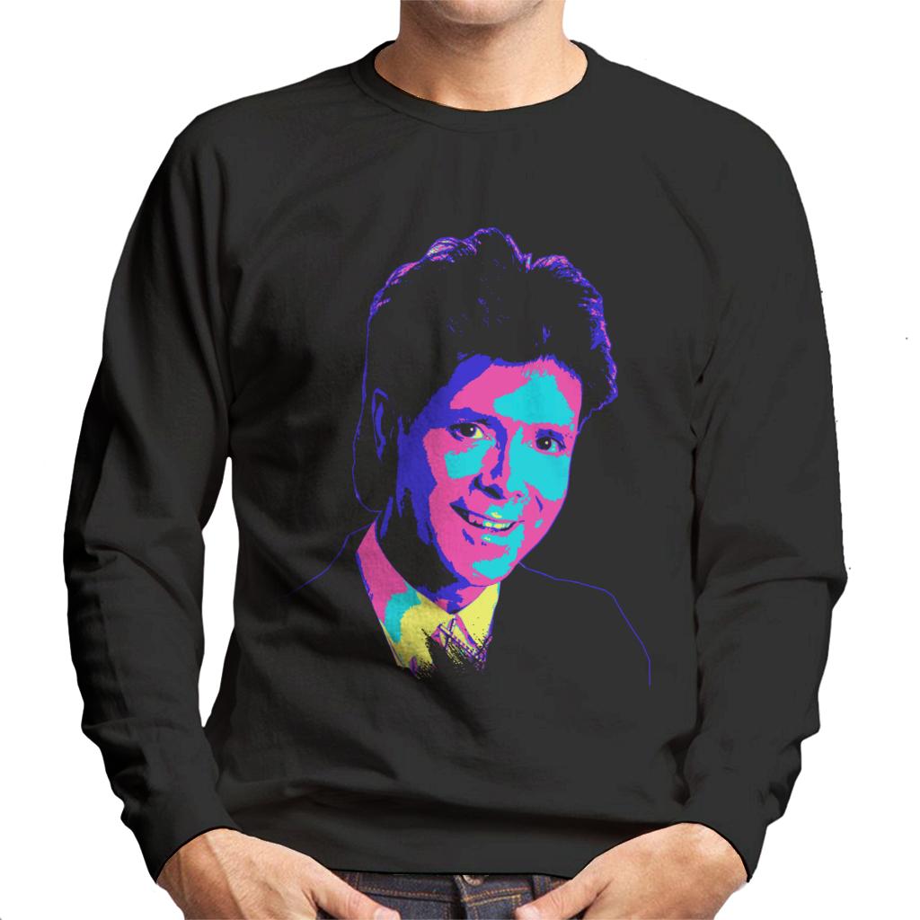 TV Times Cliff Richard TVT Award Pop Art Stylised Men's Sweatshirt-ALL + EVERY