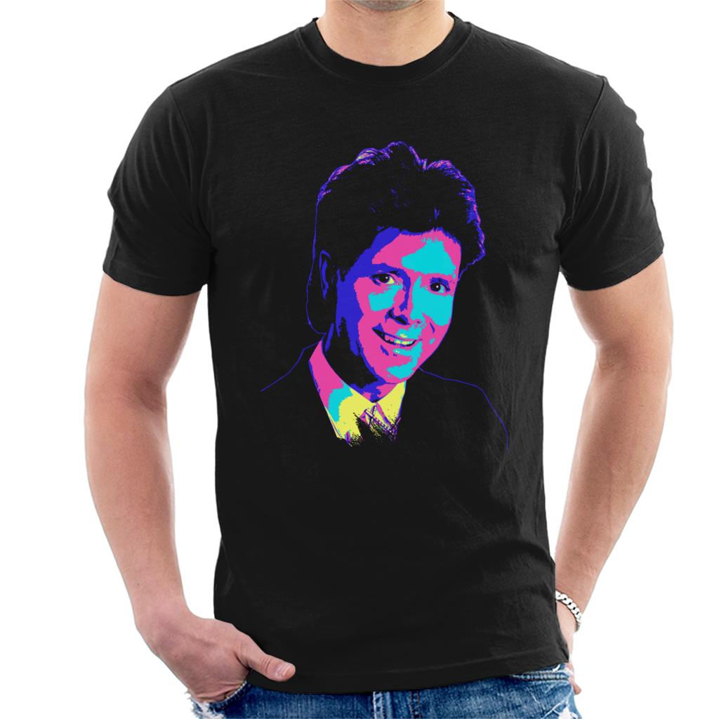 TV Times Cliff Richard TVT Award Pop Art Stylised Men's T-Shirt-ALL + EVERY