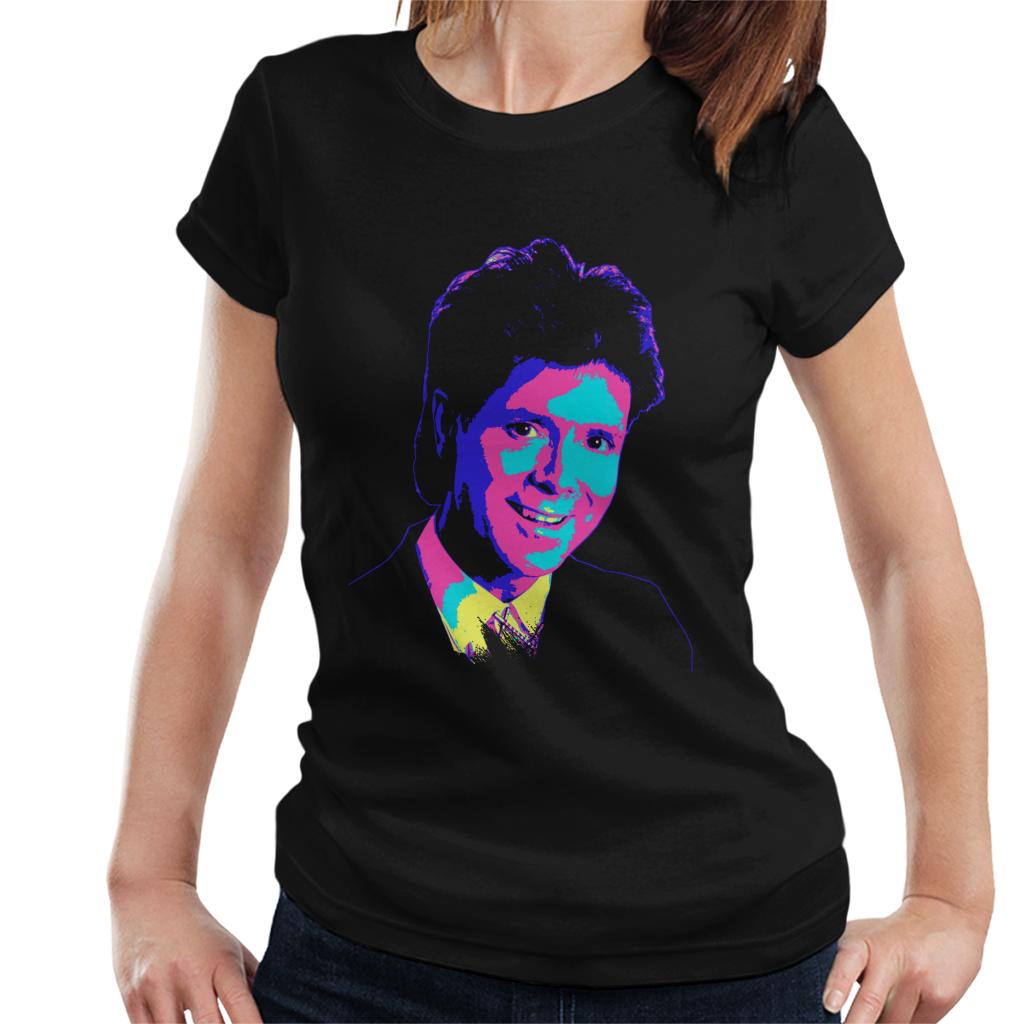 TV Times Cliff Richard TVT Award Pop Art Stylised Women's T-Shirt-ALL + EVERY