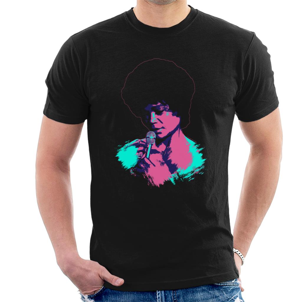 TV Times Singer Eartha Kitt 1973 Pop Art Stylised Men's T-Shirt-ALL + EVERY